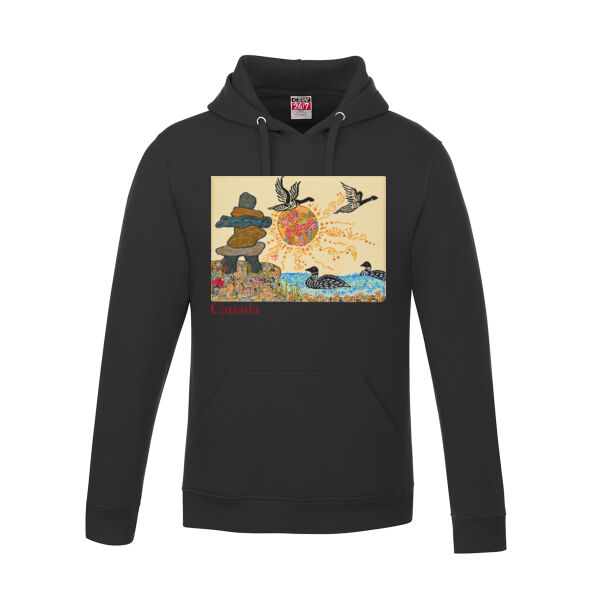 Inukshuk Loons Comfy Hoodie Thumbnail