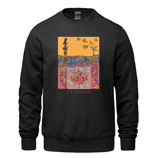 Totem O'Canada Comfy Crewneck Thumbnail